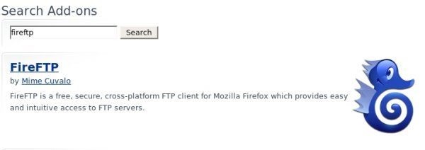 اتصال به سرور ftp با استفاده از مرورگر فایرفاکس