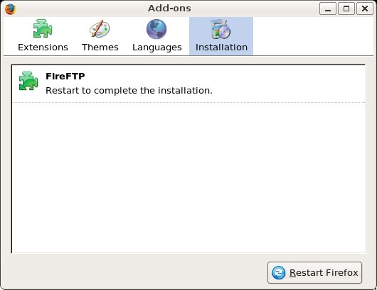 اتصال به سرور ftp با استفاده از مرورگر فایرفاکس