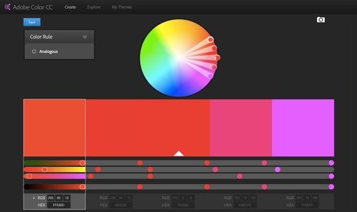 انتخاب بهترین رنگ بندی برای طراحی فروشگاه اینترنتی