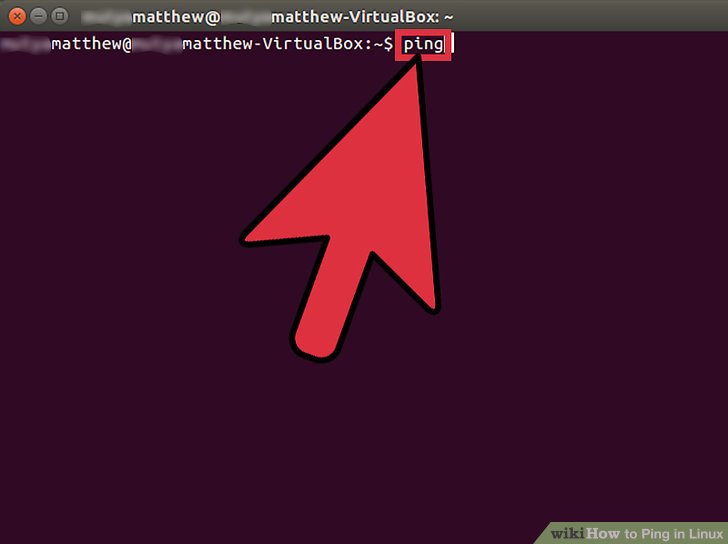 نحوه پینگ در لینوکس
