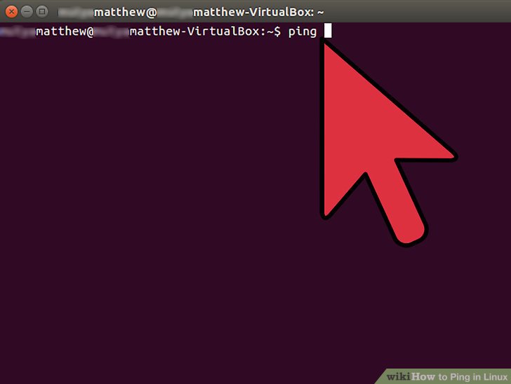 نحوه پینگ در لینوکس