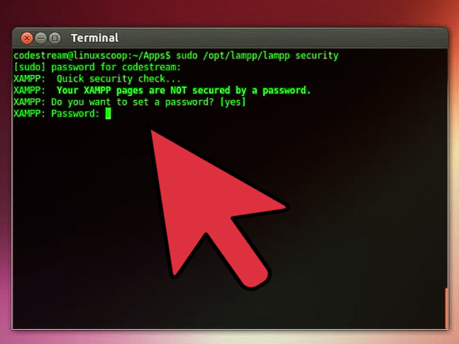 عیب یابی و استفاده از xampp