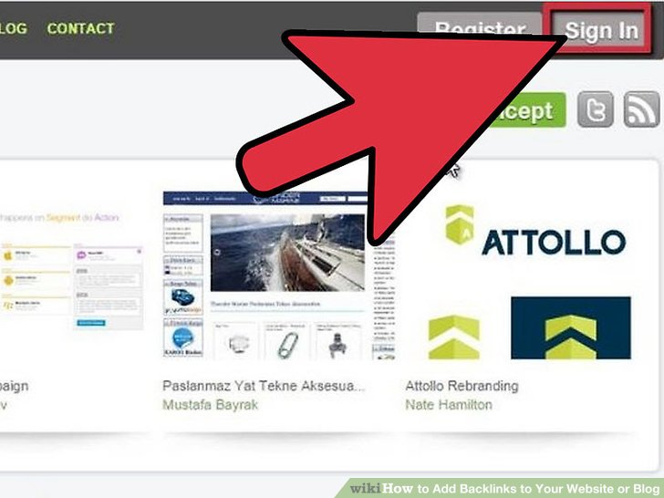 نحوه اضافه کردن لینک ها به وب سایت یا وبلاگ