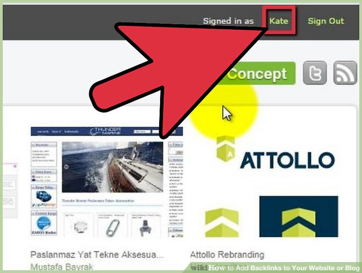 نحوه اضافه کردن لینک ها به وب سایت یا وبلاگ