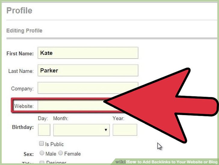 نحوه اضافه کردن لینک ها به وب سایت یا وبلاگ