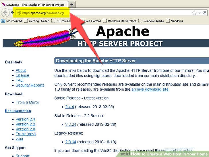 چگونه می توان یک هاست وب ایجاد کرد؟
