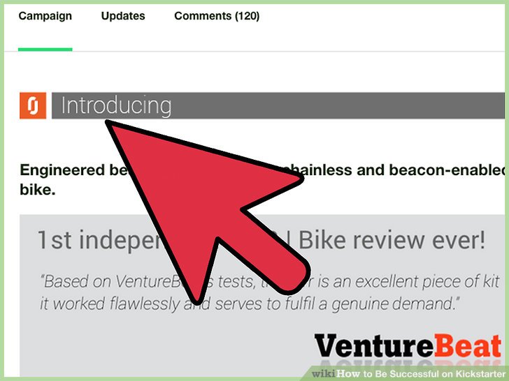 چگونه در kickstarter موفق شوید؟