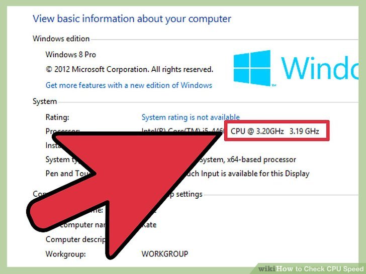 چگونه سرعت cpu را بررسی کنیم؟ روش اول برای ویندوز
