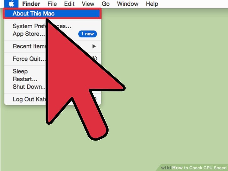 چگونه سرعت cpu را بررسی کنیم؟ روش دوم برای mac