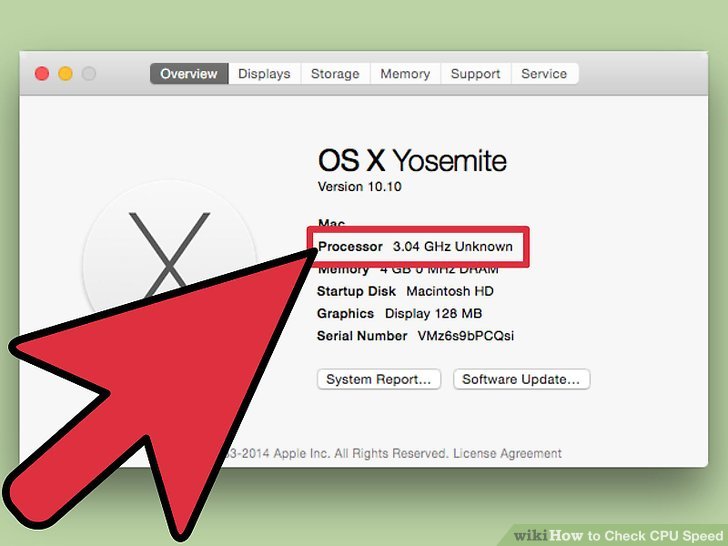 چگونه سرعت cpu را بررسی کنیم؟ روش دوم برای mac