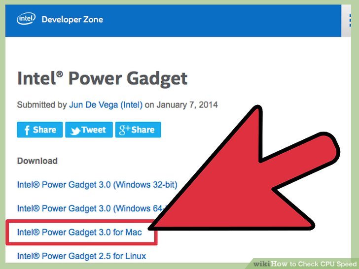 چگونه سرعت cpu را بررسی کنیم؟ روش دوم برای mac