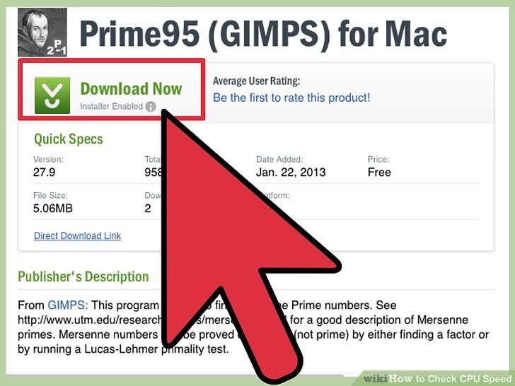 چگونه سرعت cpu را بررسی کنیم؟ روش دوم برای mac
