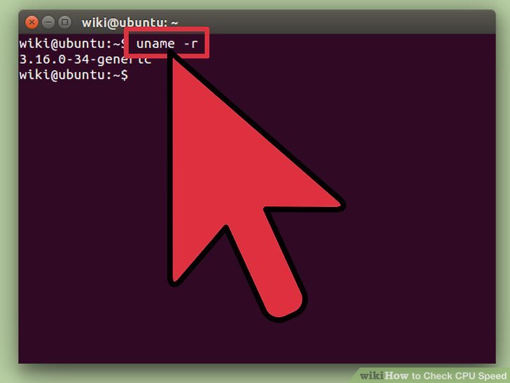 چگونه سرعت cpu را بررسی کنیم؟ روش سوم برای لینوکس