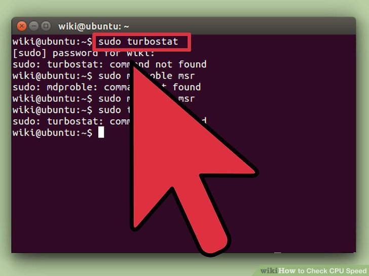 چگونه سرعت cpu را بررسی کنیم؟ روش سوم برای لینوکس